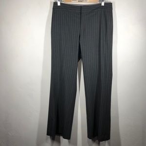 Banana Republic gray pinstripe pants size 6